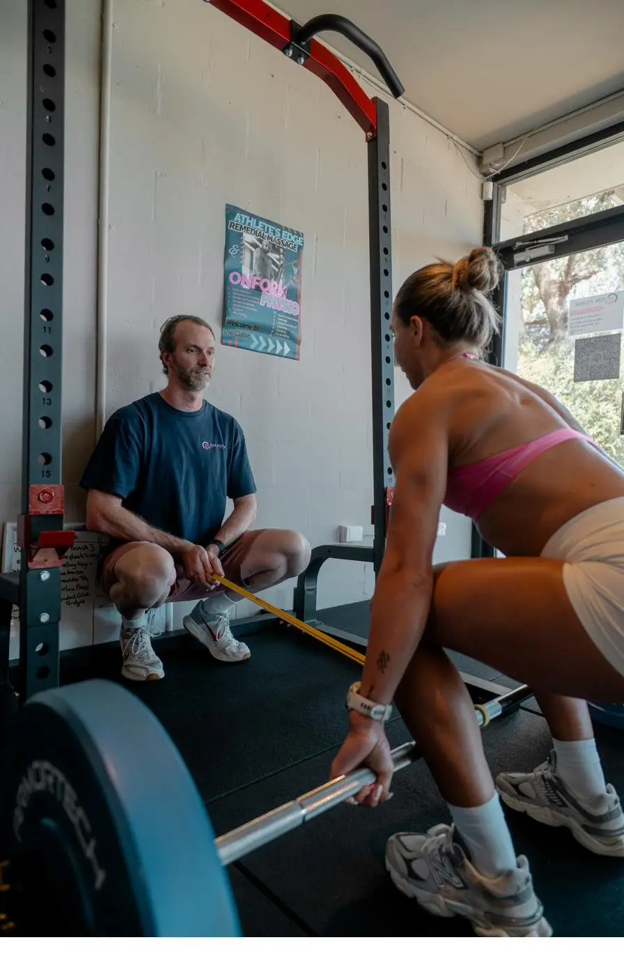 Steph from Athletes Edge at On Form Physio